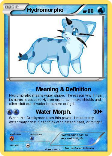 Pokemon Hydromorpho