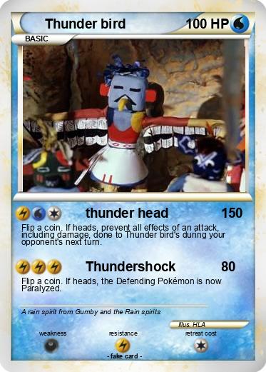 Pokemon Thunder bird
