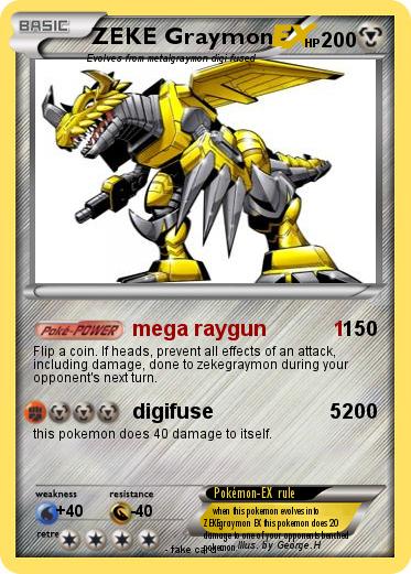Pokemon ZEKE Graymon