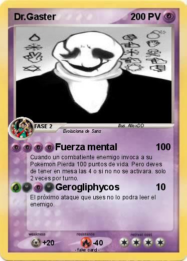 Pokemon Dr.Gaster
