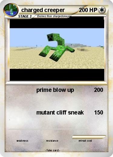 Pokemon charged creeper