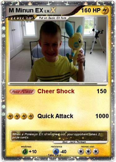 Pokemon M Minun EX