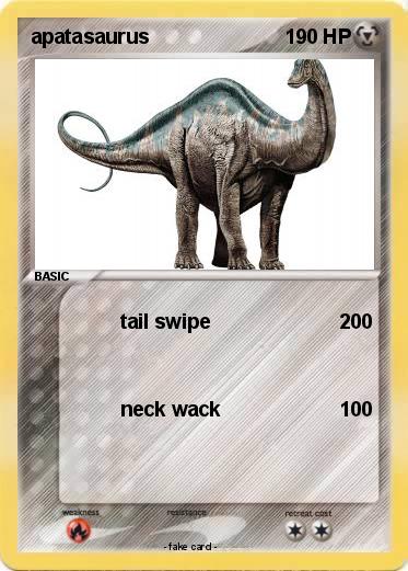 Pokemon apatasaurus