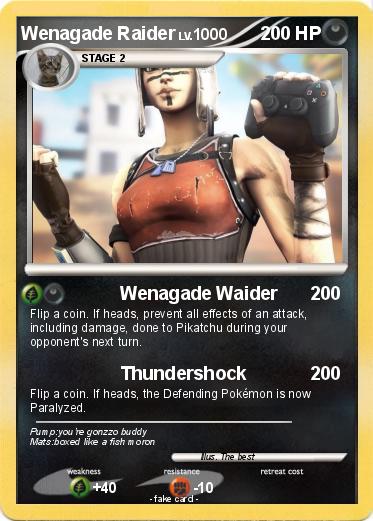 Pokemon Wenagade Raider
