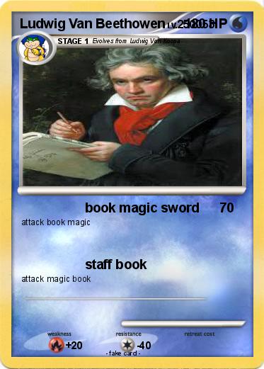 Pokemon Ludwig Van Beethowen