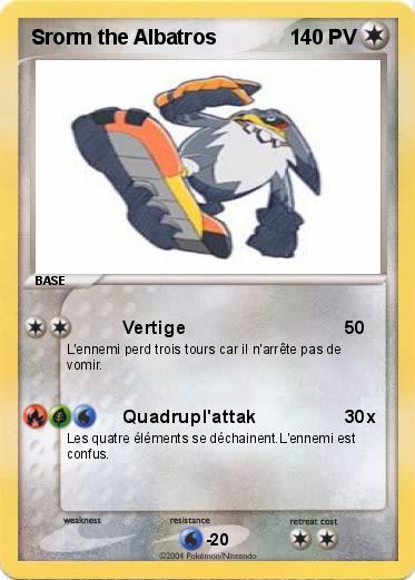 Pokemon Srorm the Albatros