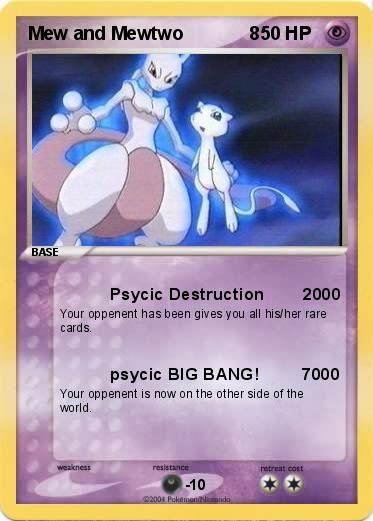 Pokemon Mew and Mewtwo             8