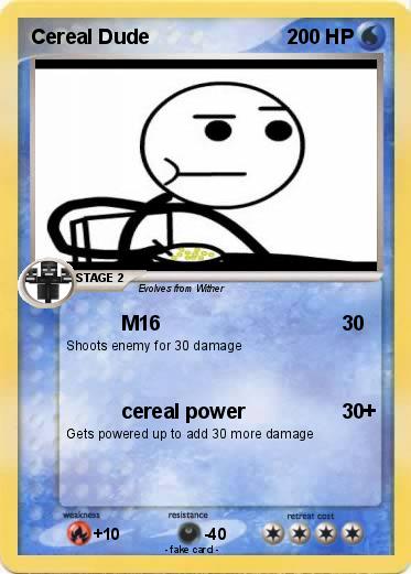 Pokemon Cereal Dude