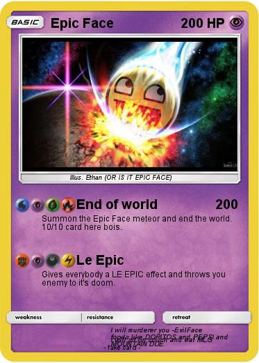 Pokemon Epic Face
