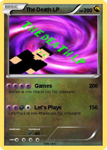 Pokemon The Death LP