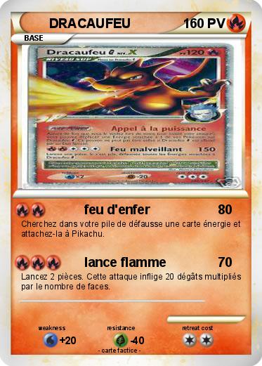 Pokemon DRACAUFEU