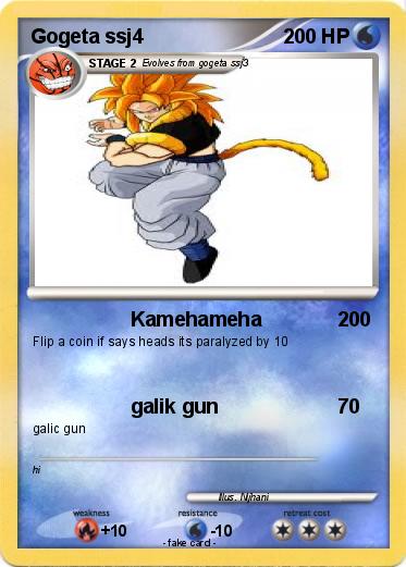 Pokemon Gogeta ssj4