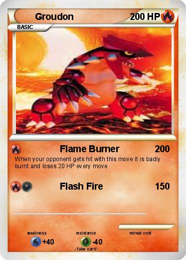 Pokemon Groudon