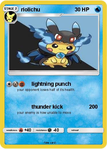 Pokemon riolichu