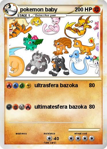 Pokemon pokemon baby