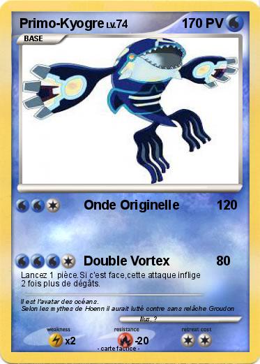 Pokemon Primo-Kyogre