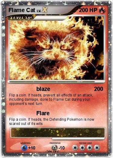 Pokemon Flame Cat