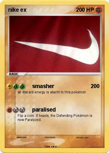 Pokemon nike ex