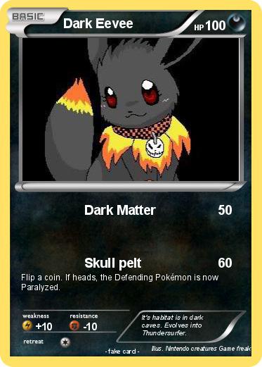 Pokemon Dark Eevee