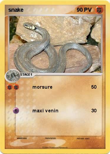 Pokemon snake