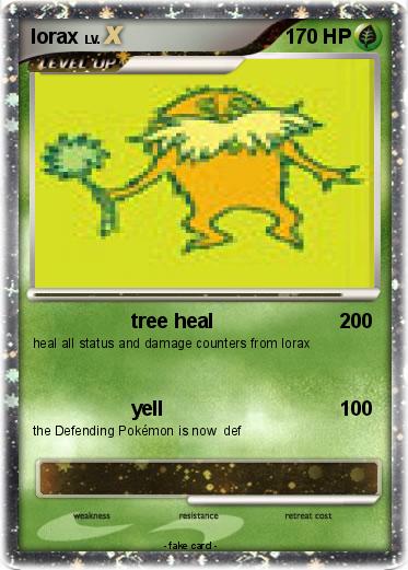 Pokemon lorax