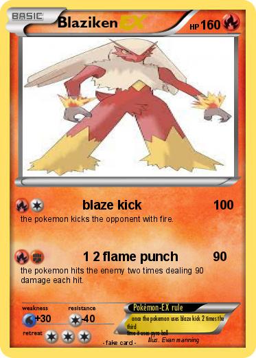 Pokemon Blaziken