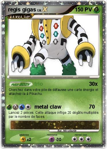 Pokemon regis gigas