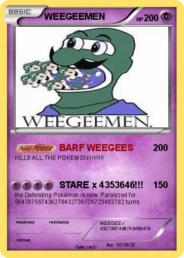 Pokemon WEEGEEMEN