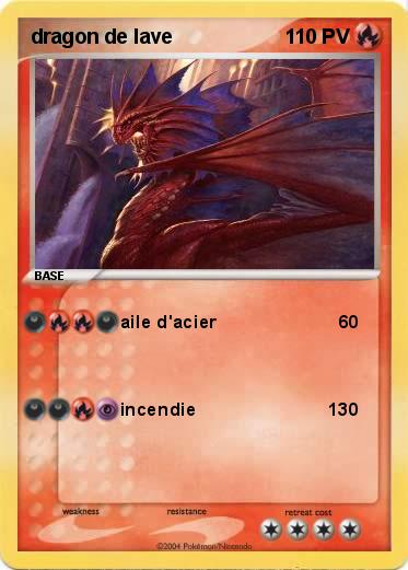 Pokemon dragon de lave