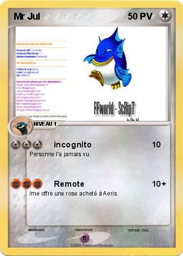 Pokemon Mr Jul