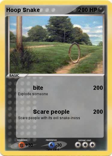 Pokemon Hoop Snake