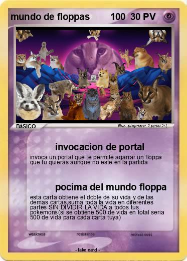 Pokemon mundo de floppas        100