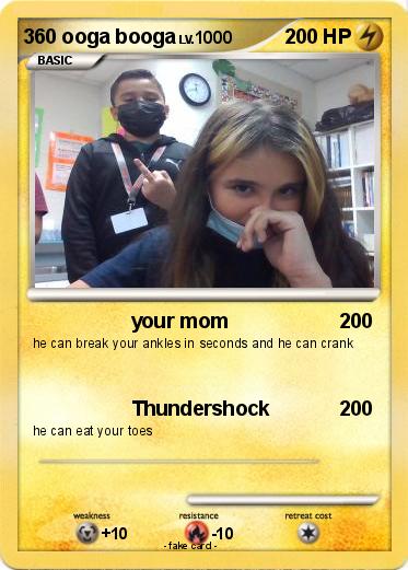 Pokemon 360 ooga booga