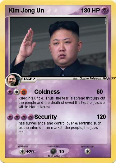 Pokemon Kim Jong Un
