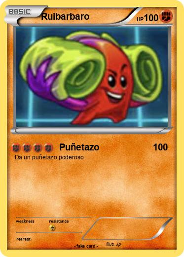 Pokemon Ruibarbaro