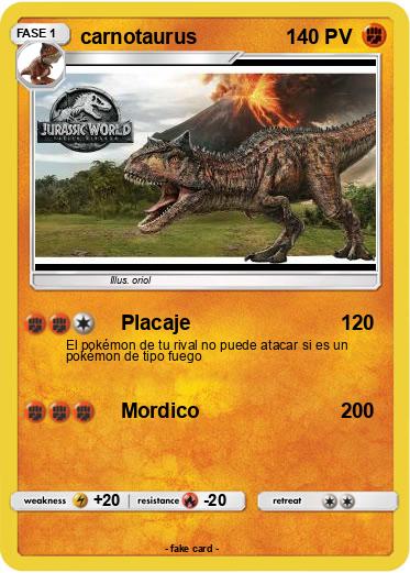 Pokemon carnotaurus