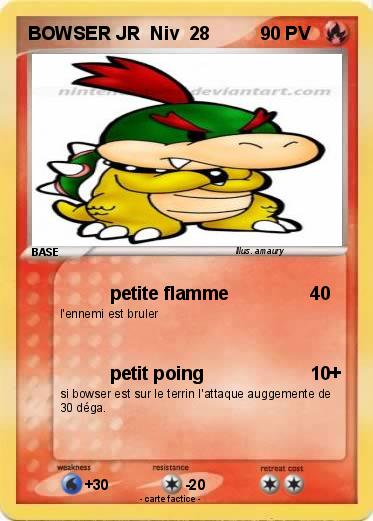 Pokemon BOWSER JR  Niv  28