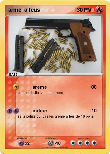 Pokemon arme  a feus