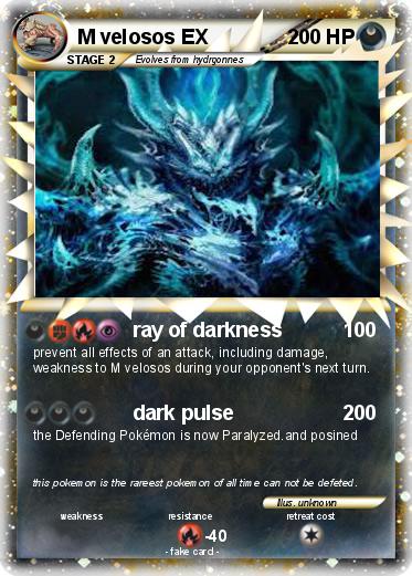 Pokemon M velosos EX