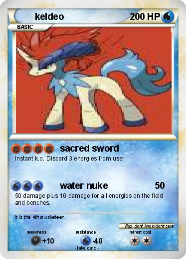 Pokemon keldeo