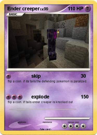 Pokemon Ender creeper