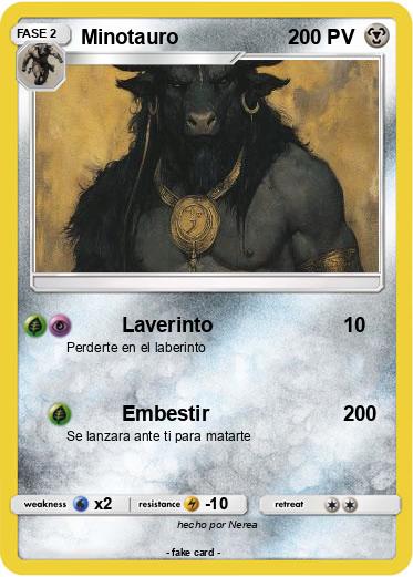 Pokemon Minotauro
