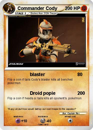 Pokemon Commander Cody