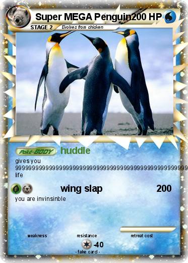 Pokemon Super MEGA Penguin