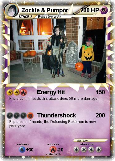 Pokemon Zockle & Pumpor