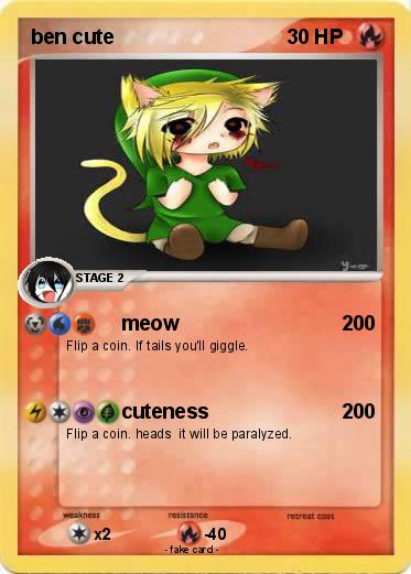 Pokemon ben cute