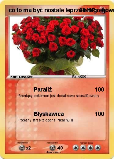 Pokemon co to ma być nostale leprze o tego gowna czym ta strona jest