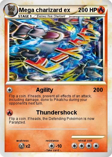 Pokemon Mega charizard ex