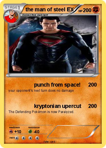Pokemon the man of steel EX