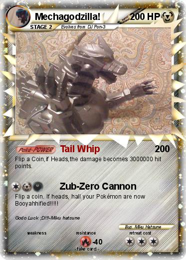 Pokemon Mechagodzilla!